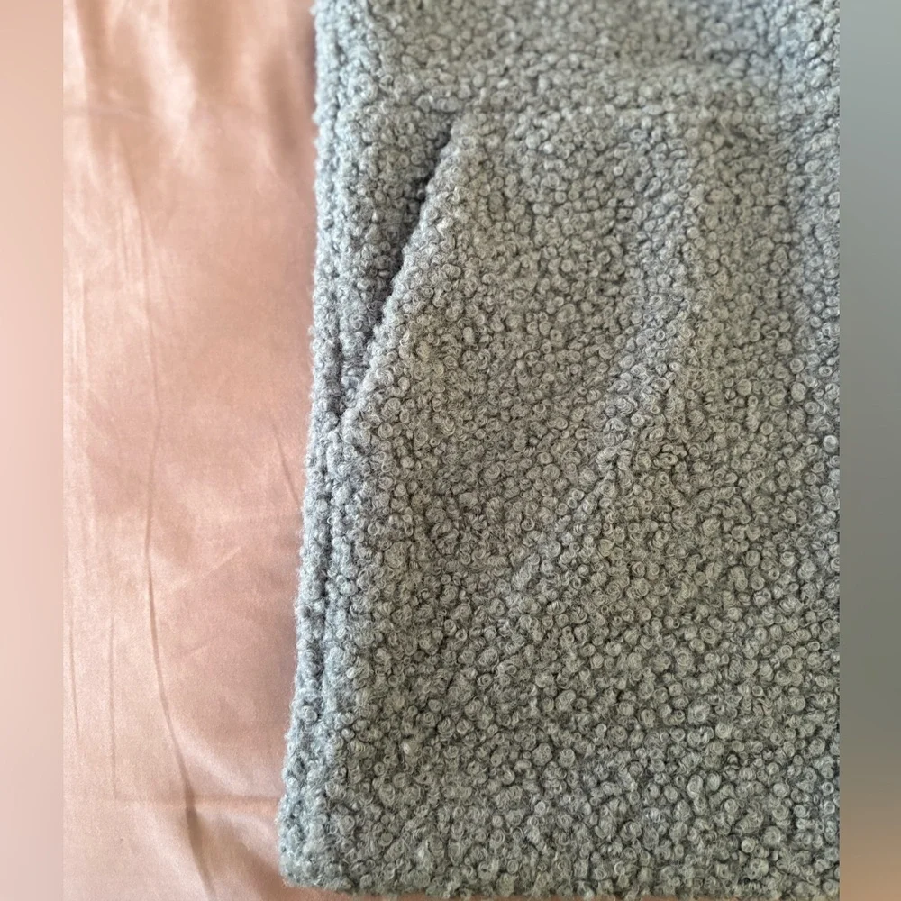 Small Rafaella Blue Teddy Coat